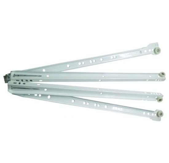 Yeniler Clasik Beyaz Çekmece Ray 550 mm
