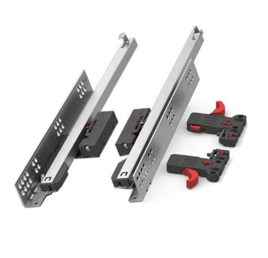 Samet Smart Slide Bas Aç Kısmi Açılı Ray 450 mm