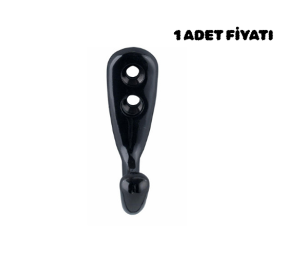 Kanca Askı Mat Siyah