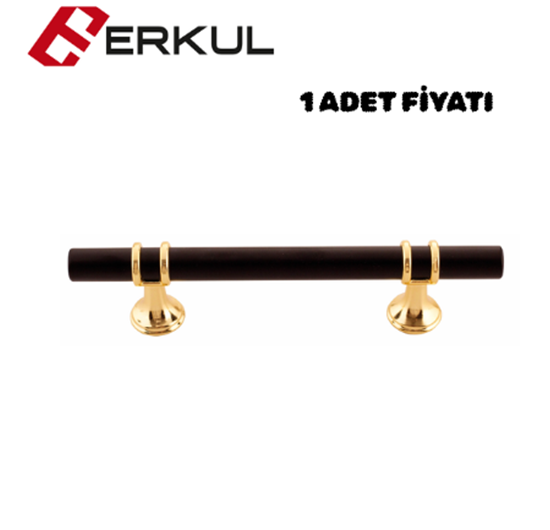 Sude Paslanmaz Mat Siyah Kulp 192 mm Altın