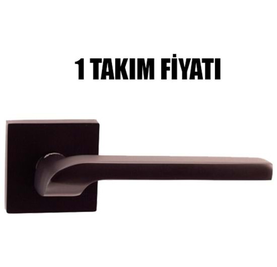 Erkul Aktan Rozetli Wc Kol Mat Siyah