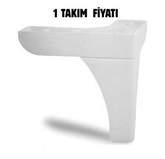Ürgüp Pls. Ayak Beyaz 14 cm