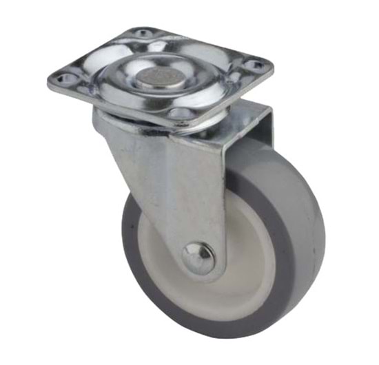 Tablalı Gri Çift Bilyalı Teker Q50 67 Lük