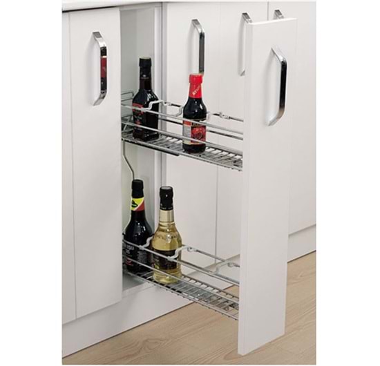 Huzur Şişelik Yandan Tek Açılım 155X470X470 200 mm Sol
