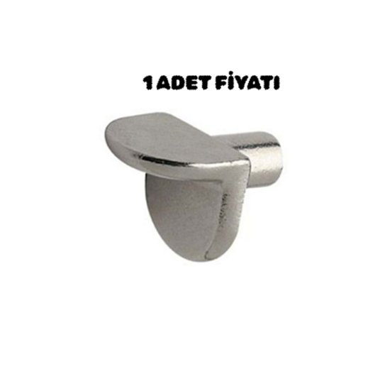 Metal Başlı Geçmeli Raf Pimi 5 mm