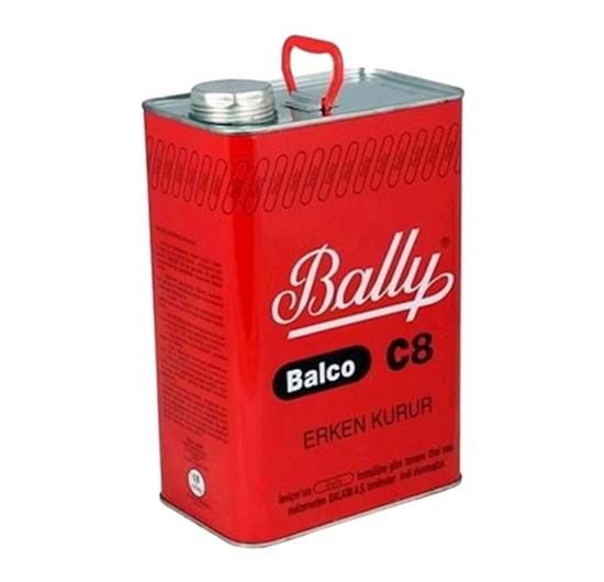 Bally C8 Kırmızı Yapıştırıcı 3200 gr (Net 3200 gr)