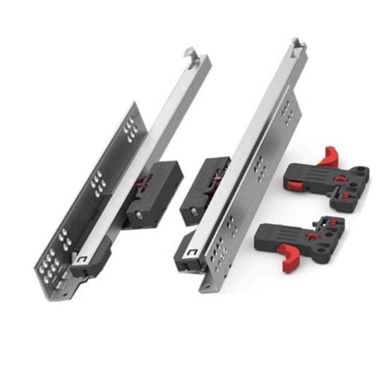 Samet Smart Slide Bas Aç Kısmi Açılı Ray 500 mm