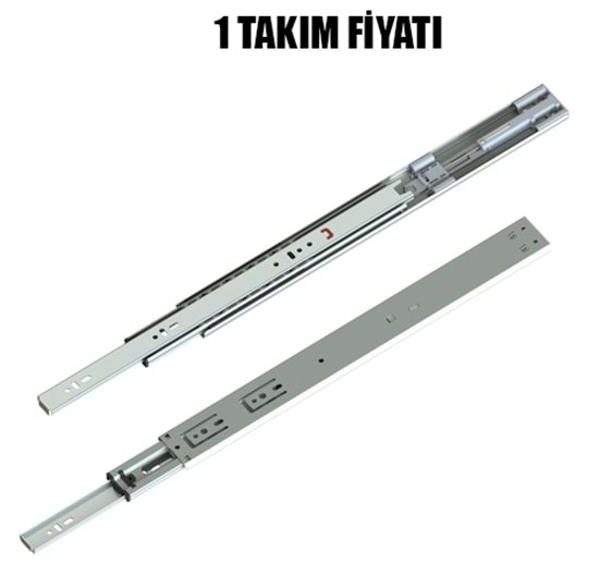 Canex Frenli Teleskopik Bilyalı Ray 43x35 cm