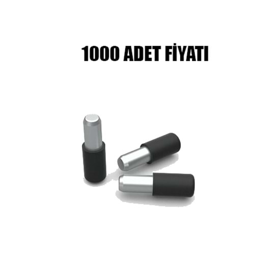 Pls. Başlı Metal Geçmeli Raf Pimi Siyah ( 1000 Adet)
