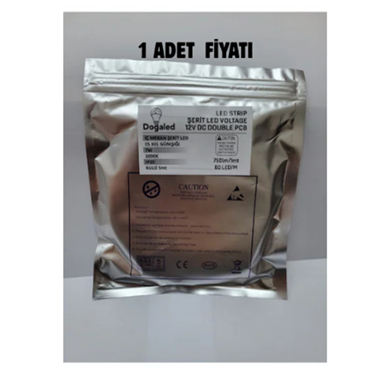 3 Çip Şerit Led 10 Mt ( Gün Işık )